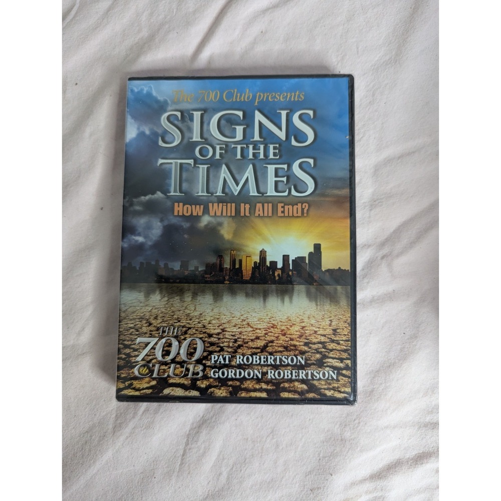 700 Club Signs of the Times How Will It All End?‎ Brand NEW DVD Pat Robertson